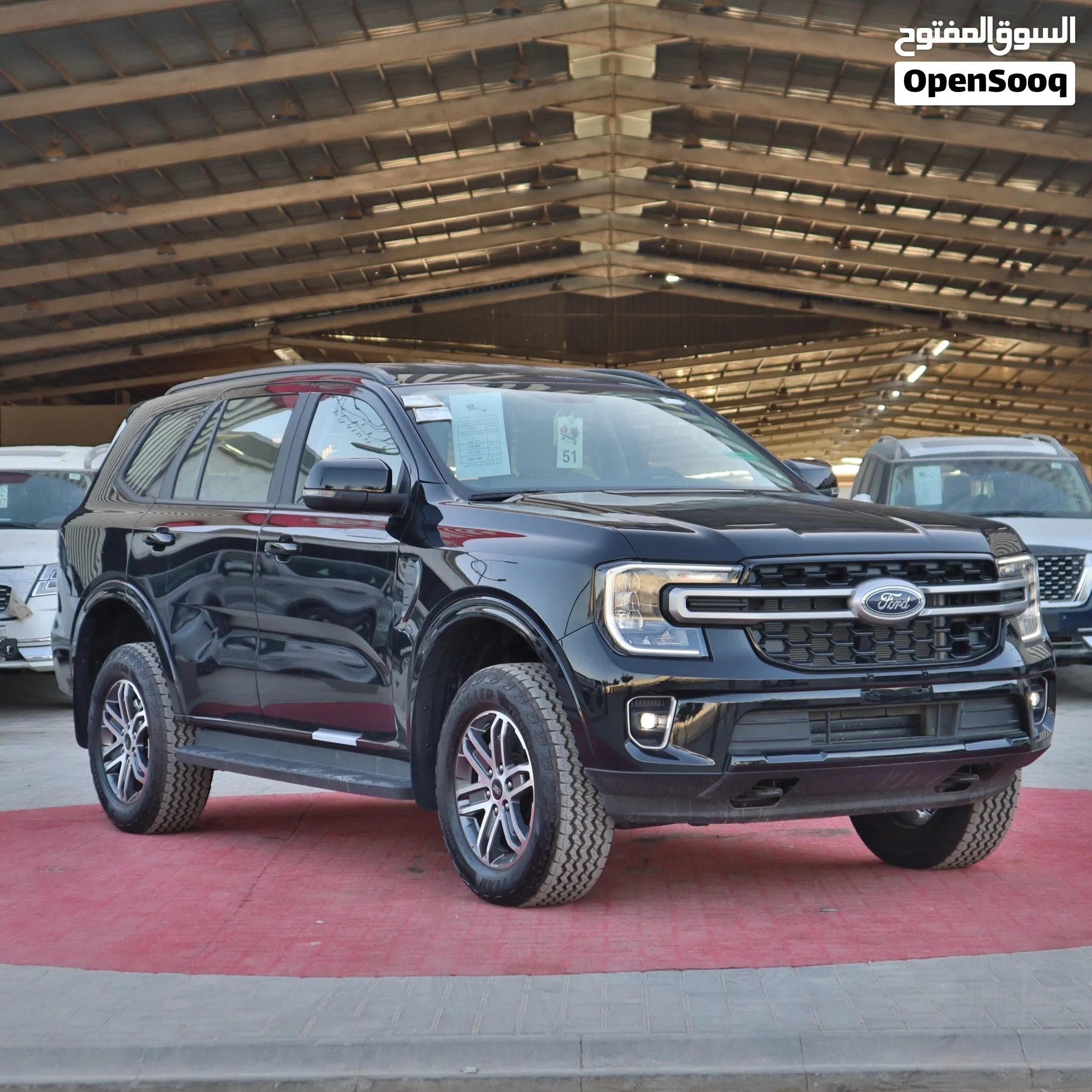 فورد ايفرست ستاندرد XLS 2025 دبل 2.3 تيربو أسود جديد - image 1
